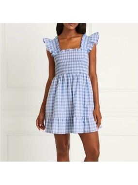 NWT Hill House Elizabeth nap dress Gingham Mini Dress
